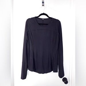 Lululemon Black Long Sleeve Shirt